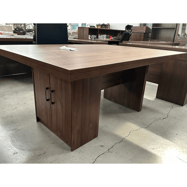 Mesa de Reunión en Madera con Cajones 200x120cm   