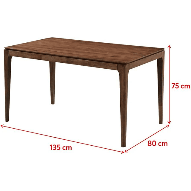 Mesa de Reuniones de 4 y de 6 Sillas 