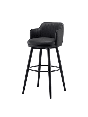 Taburete de Bar Eco Cuero Acolchados 65cm