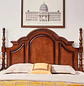 Cama King Roble Americano Madera Maciza con Somier de Pino - Miniatura 4