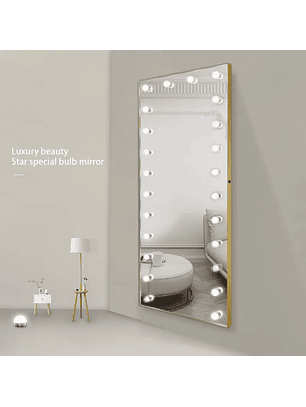 Espejo de Cuerpo Entero con Luces LED 