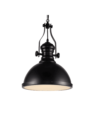 Lámpara Colgante Porta E27 Negro