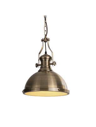 Lámpara Colgante Bronce Porta E27