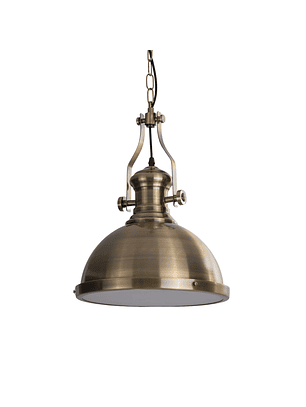 Lámpara Colgante Bronce Porta E27