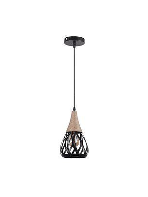 Lámpara Colgante Porta E27*1 Cañamo