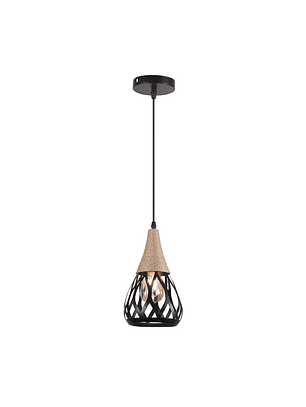 Lámpara Colgante Porta E27*1 Cañamo