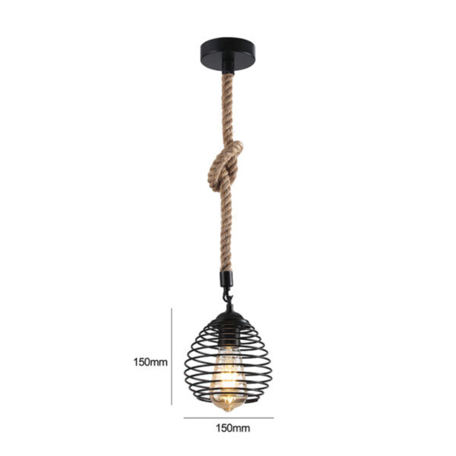 Lámpara Colgante Porta E27 3