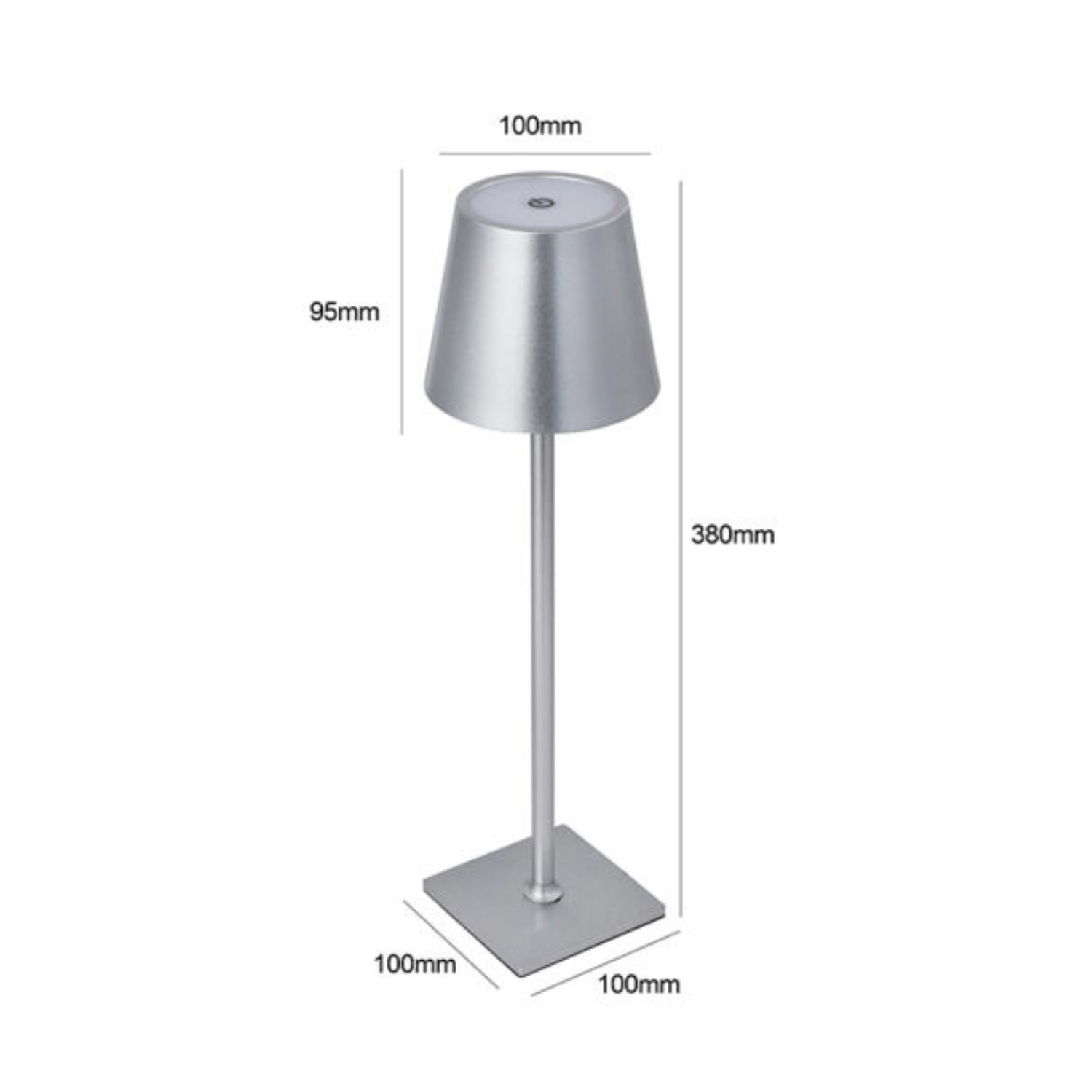 Lámpara Recargable Tradicional Transparente 6500k/4000k/3000k 3