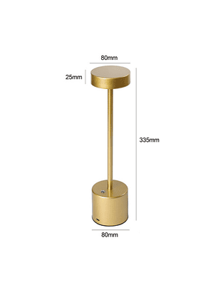 Lámpara Cargable 603 Oro 3000k/4000k/6500k