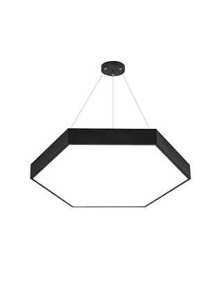 Lámpara Led Colgante Hexágono 600mm 50w Cct 