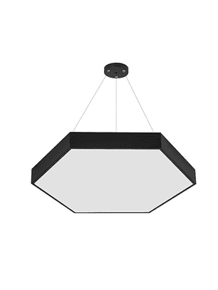 Lámpara Led Colgante Hexágono 600mm 50w Cct 