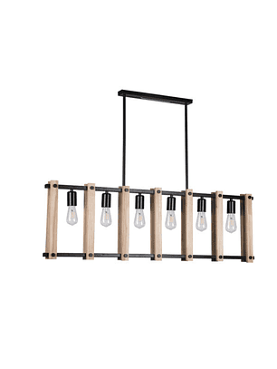 Lámpara Colgante E27*6