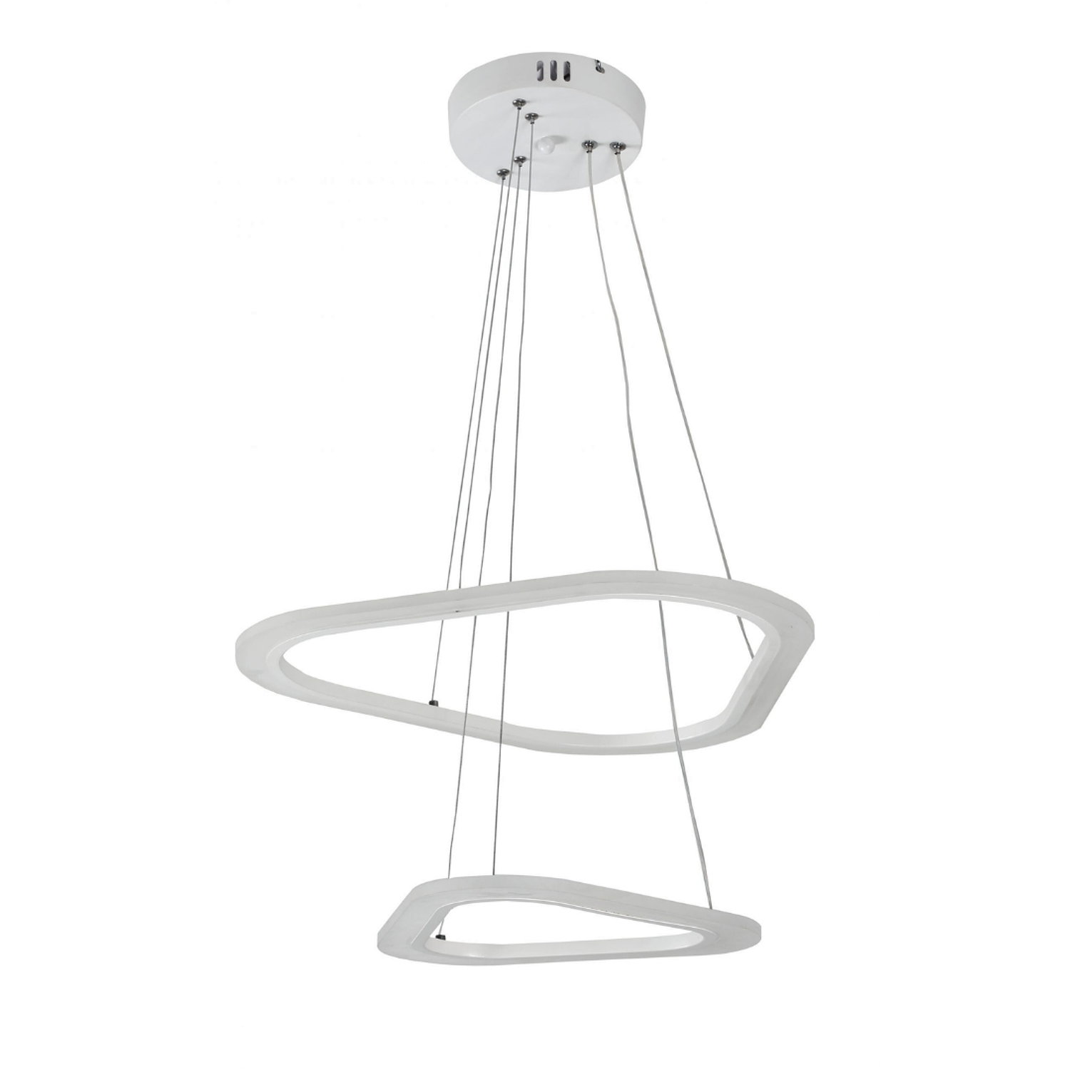 Lampara Colgante Led 45W Decorativa Dos Niveles  2