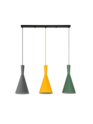 Lampara Colgante de Colores  