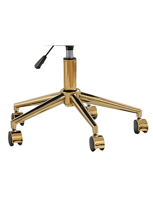 Silla Botón Trenza Beige