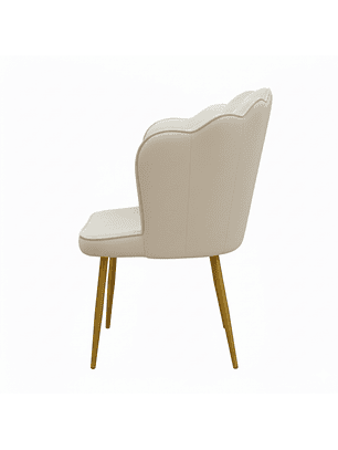 Silla Coral Velvet Beige