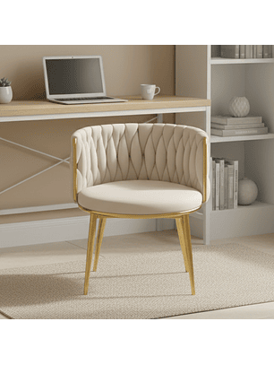 Sillas Terciopelo Tejidas Fija 