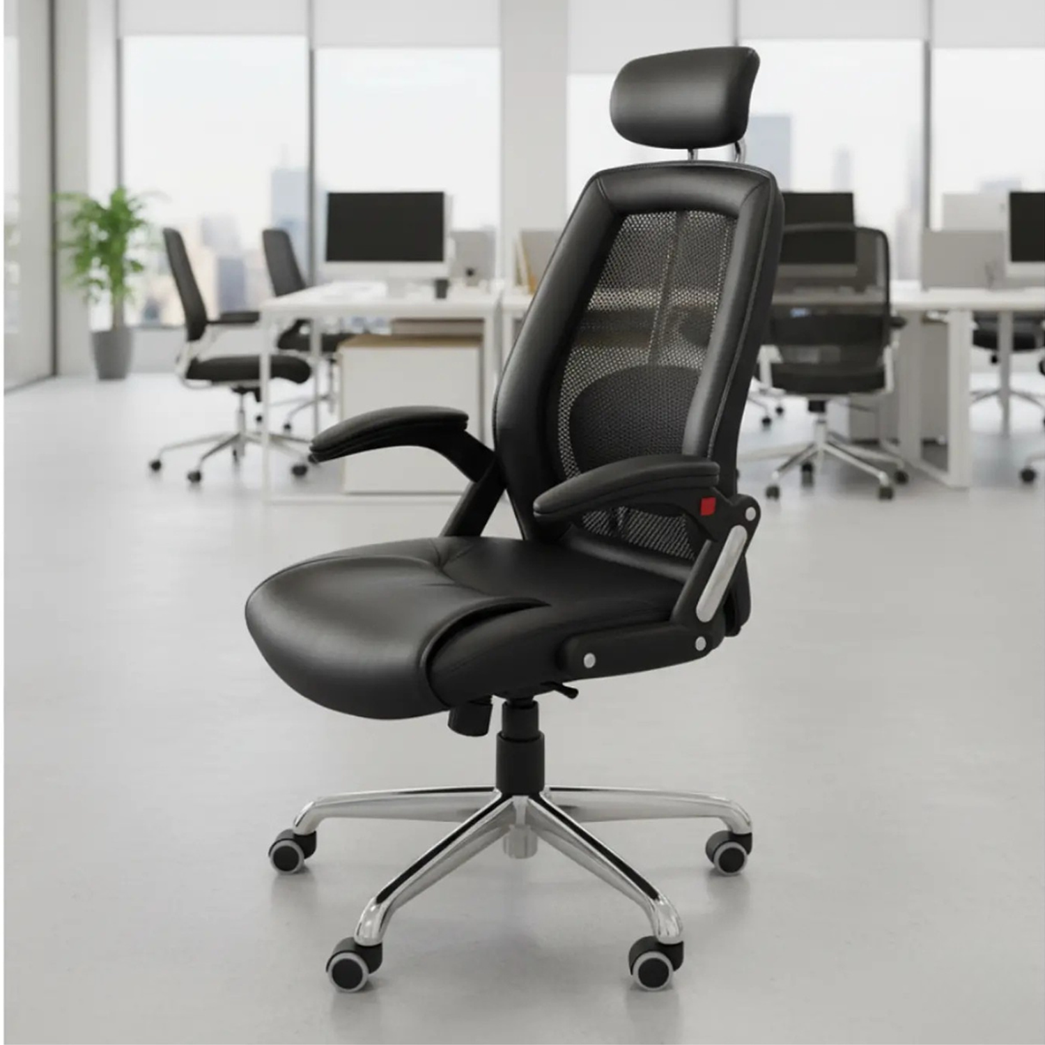 Silla de Oficina Paris Negra 1