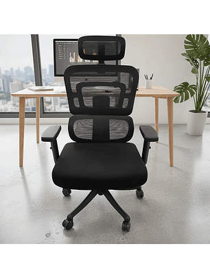 Silla de Escritorio Confortable Negra 