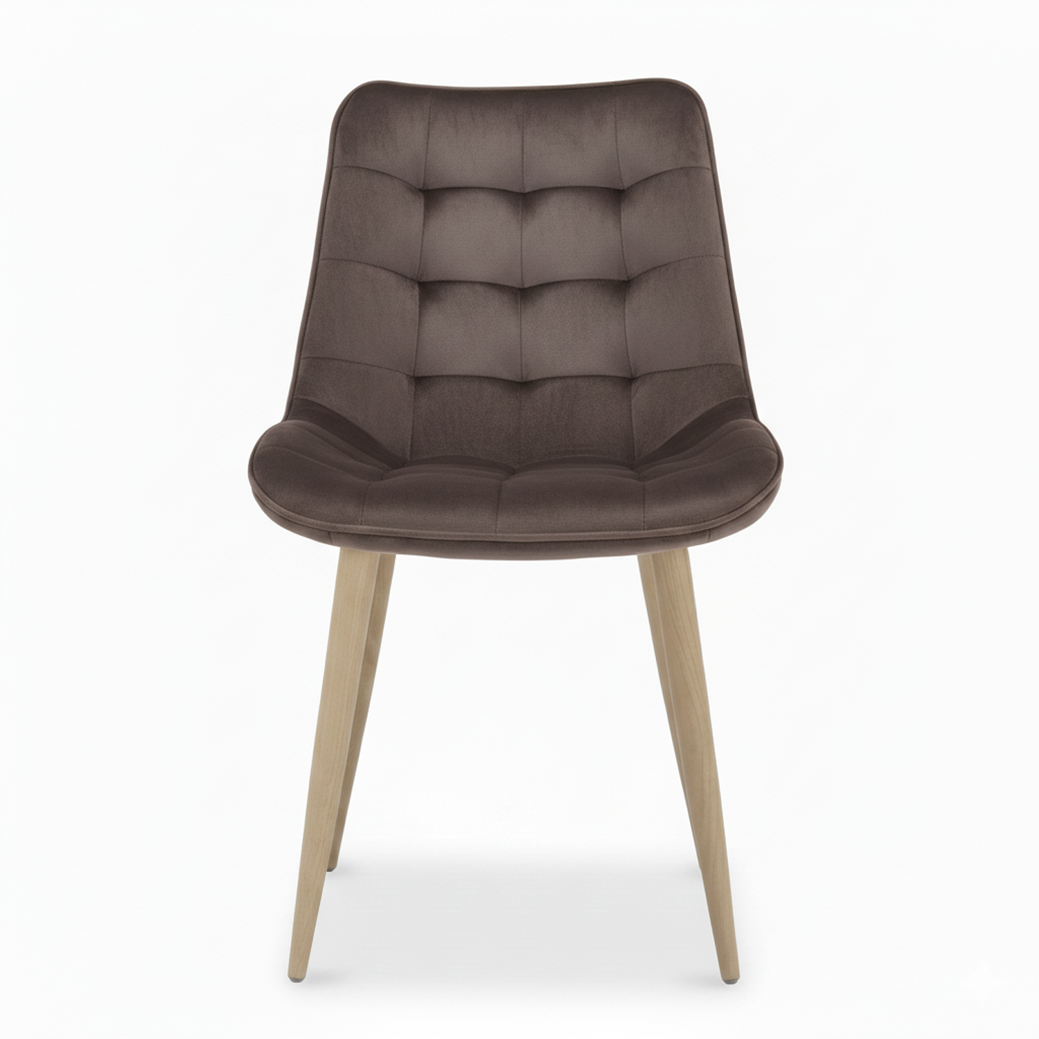 SILLA CAPITONE TOP PATA MADERA 10