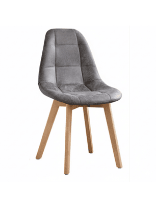 SILLA CAPITONÉ PU ANTIQUE