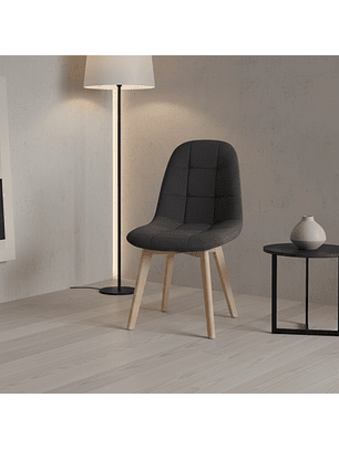 Silla Capitoné Felpa