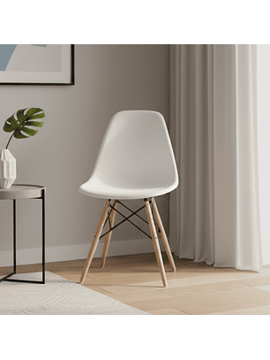 Sillas Eames con Patas de Madera