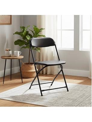 Silla Plegable Bhp-C-1W Negro