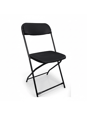 SILLA PLEGABLE BHP-C-1W NEGRO