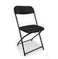 SILLA PLEGABLE BHP-C-1W NEGRO - Miniatura 1