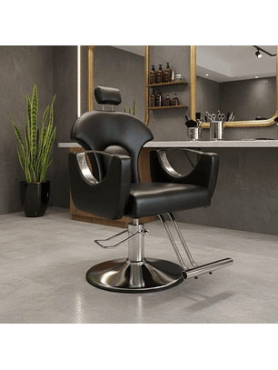 Sillon Barbero y Peluquería Eco Cuero