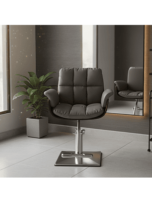 Sillón Peluqueria para Salón Detalles en Madera