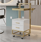 Carrito de Peluquería Gold Blanco - Miniatura 4