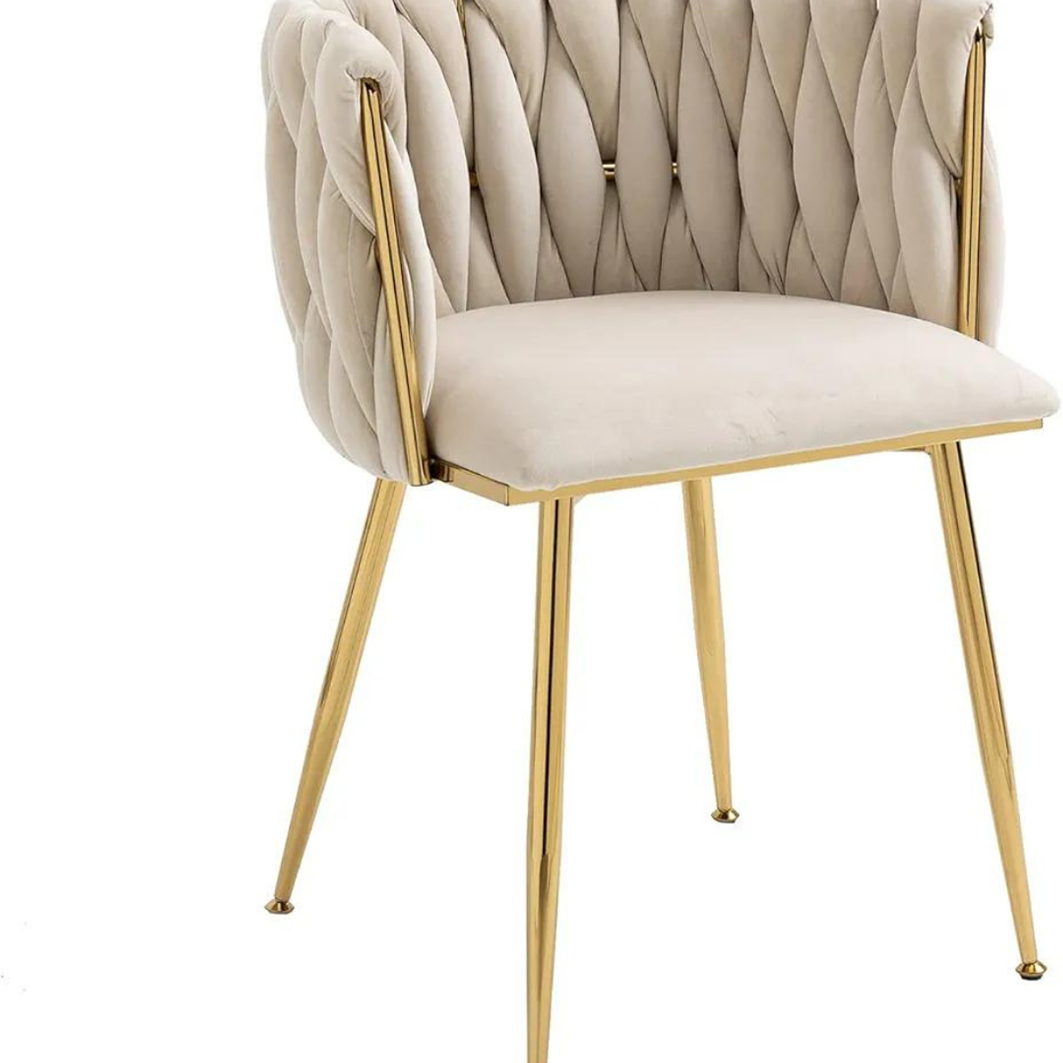 Silla Velvet Patas Doradas  17