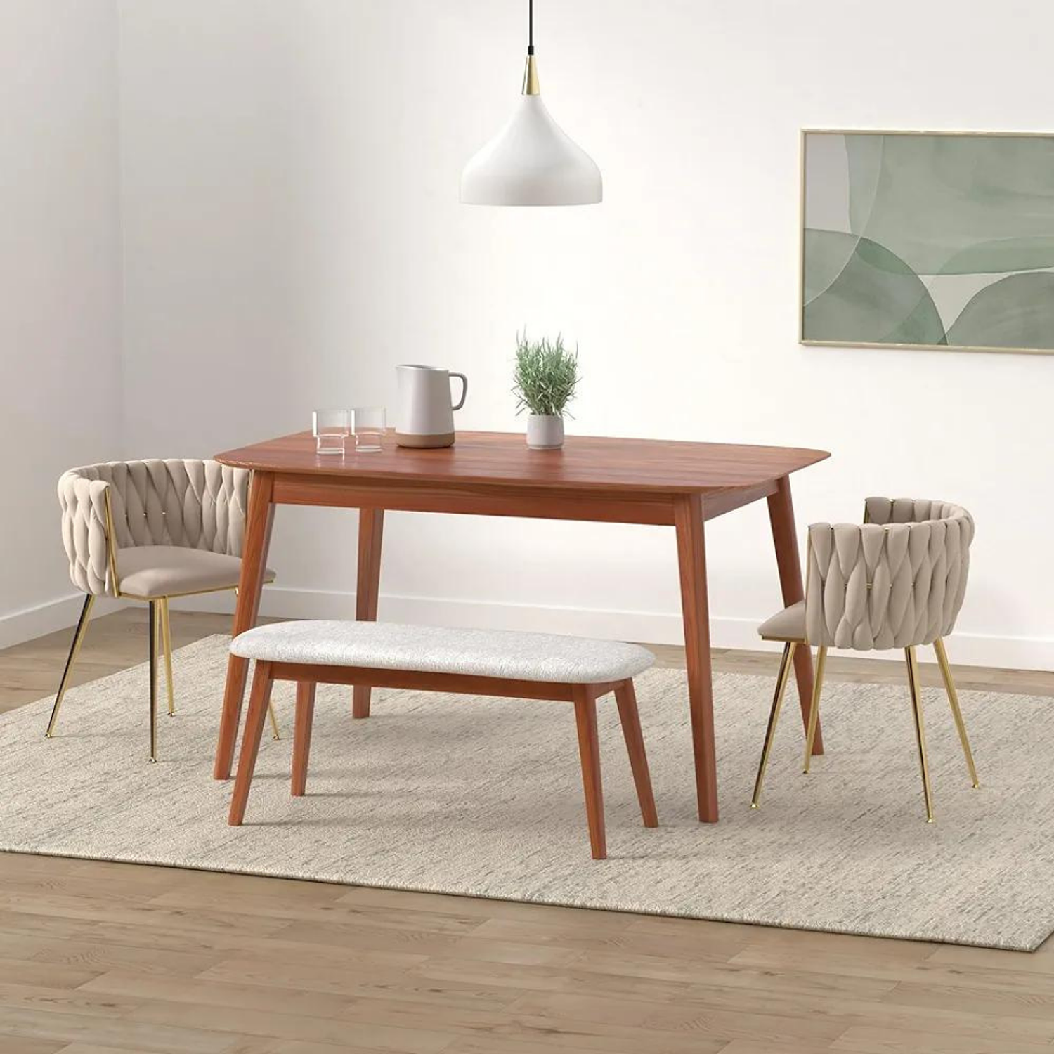 Silla Velvet Patas Doradas  20