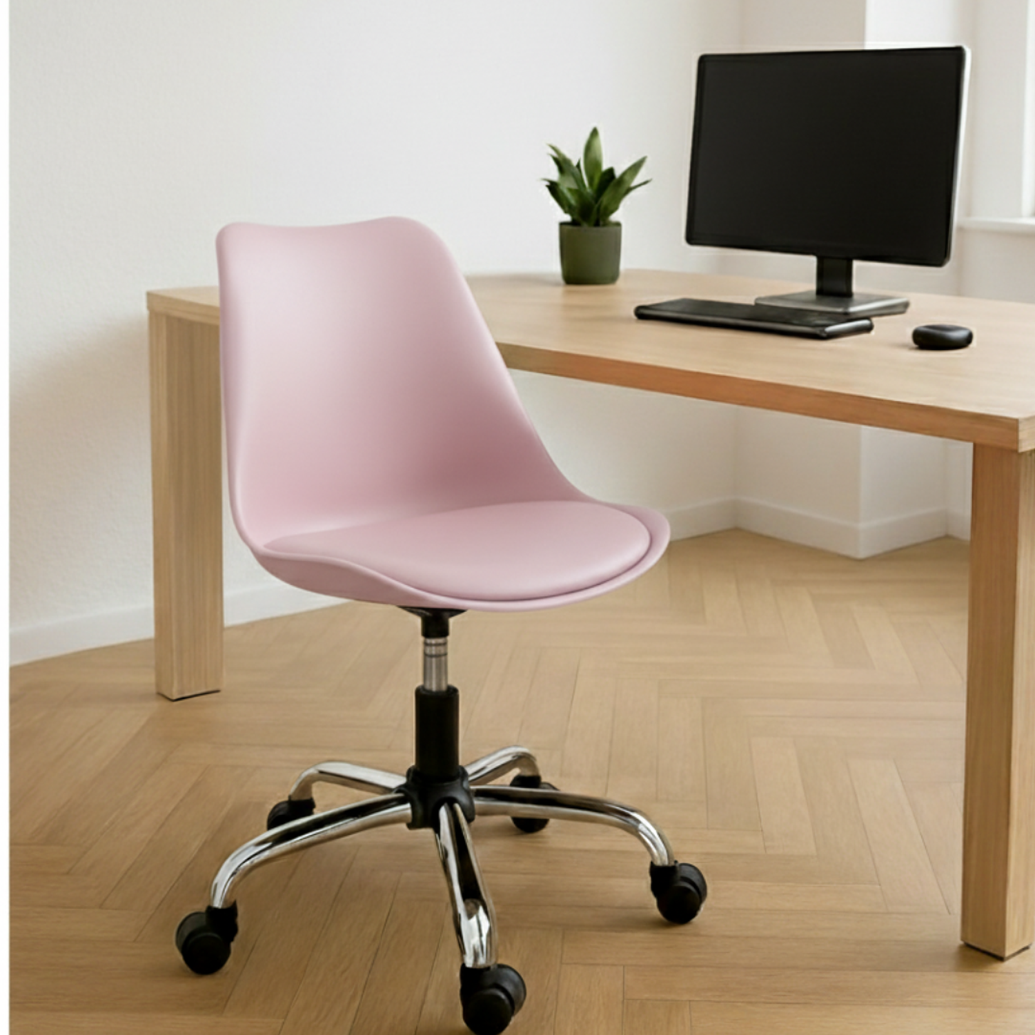 Silla Versátil Giratoria para Oficina, Salón de belleza y Manicura  1