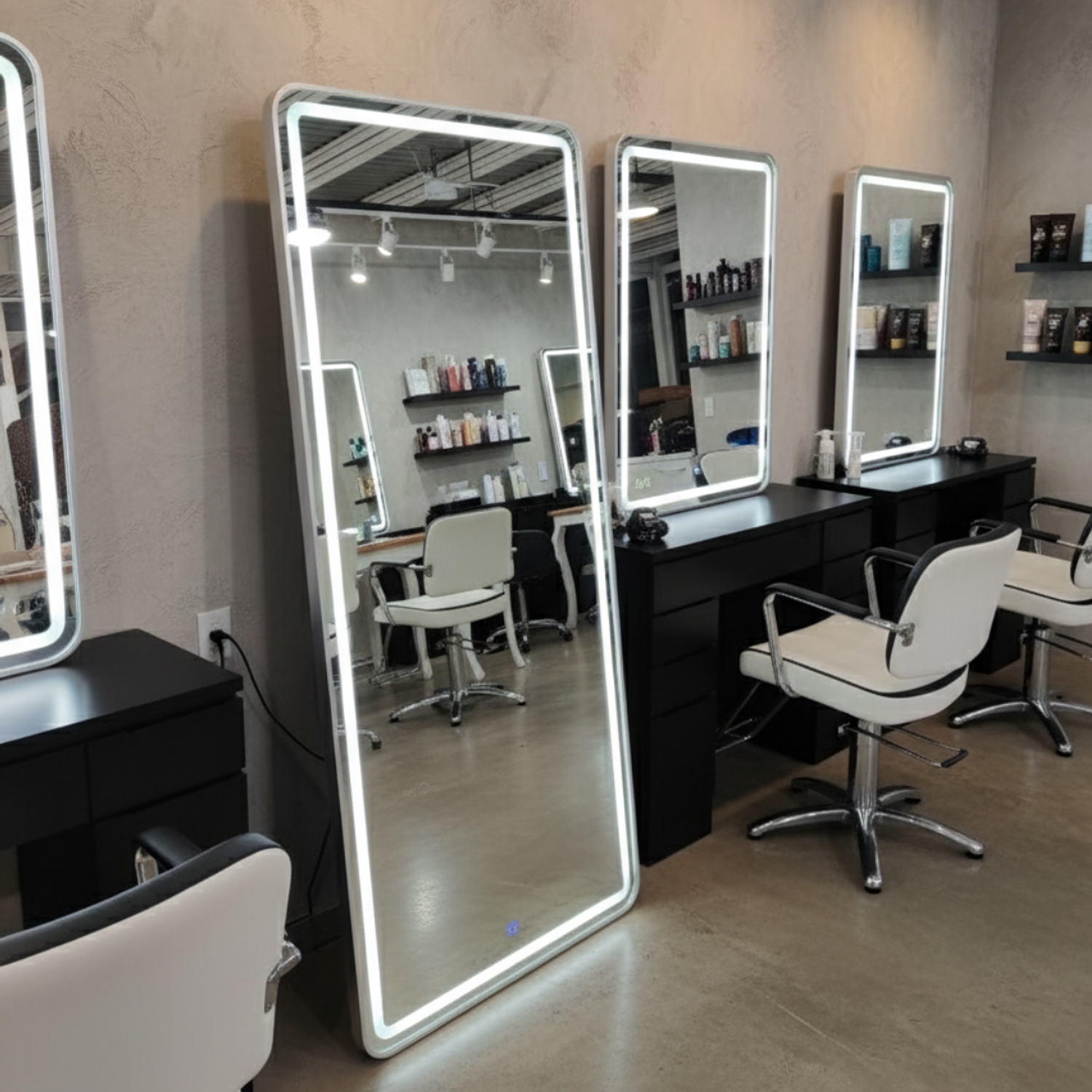 Espejo Rectangular con Luz LED de 170x70 Cm  4