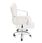 Silla de Escritorio Sila Blanca con Ruedas - Miniatura 6