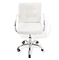 Silla de Escritorio Sila Blanca con Ruedas - Miniatura 3