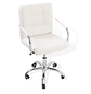 Silla de Escritorio Sila Blanca con Ruedas - Miniatura 4