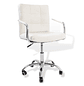 Silla de Escritorio Sila Blanca con Ruedas - Miniatura 7