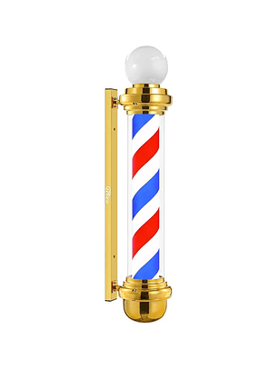 Poste de Luz Circular para Barberías 