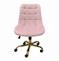 Silla Botón Escritorio Rosa - Miniatura 4