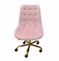 Silla Botón Escritorio Rosa - Miniatura 5