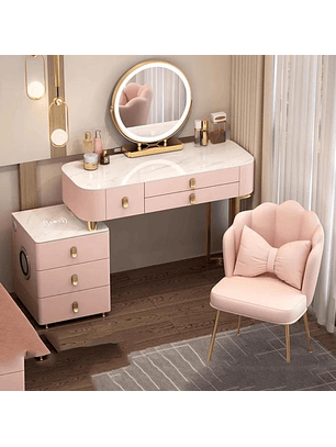 Tocador con Cubierta Efecto de Mármol