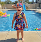 Traje de Baño y Falda de Verano para Niñas con Short - Miniatura 1