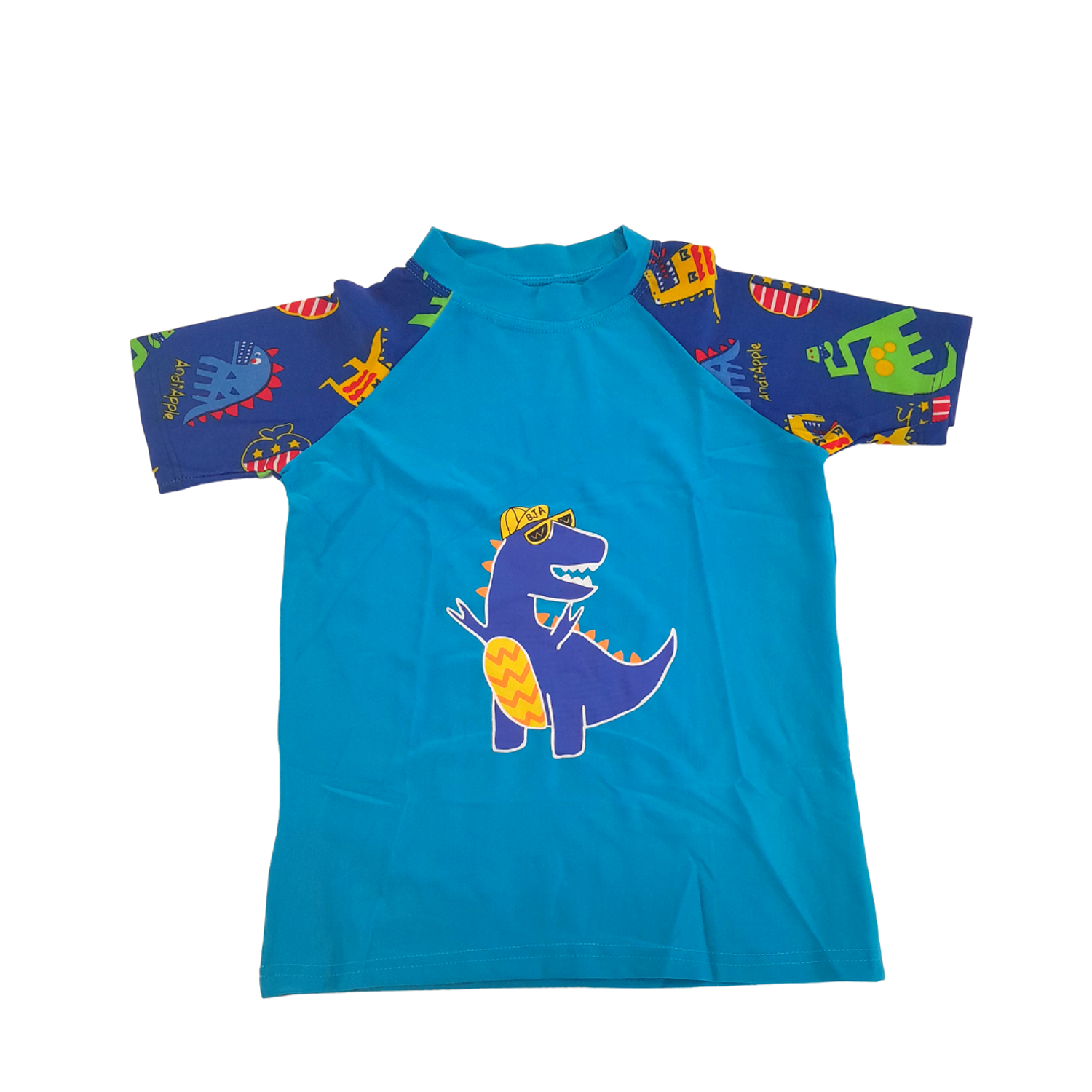 Traje de Baño Niños Dinosaurio color Azul 5
