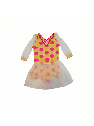 Traje de Baño para Niñas con Tul Manga Larga