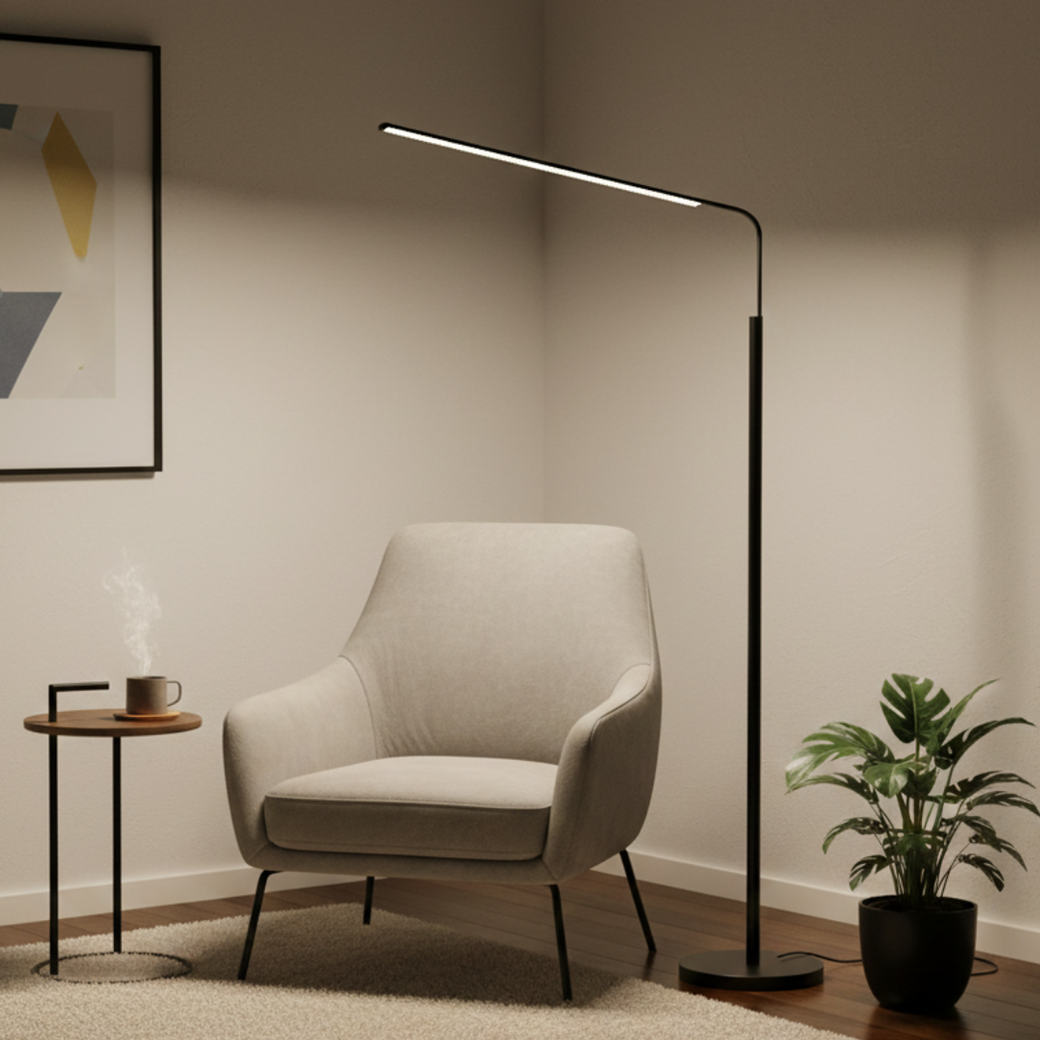 Lampara Led 13 cm con Control Bluetooth 104w  2