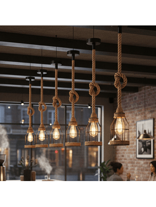 Lámpara Colgante Campana LP0001